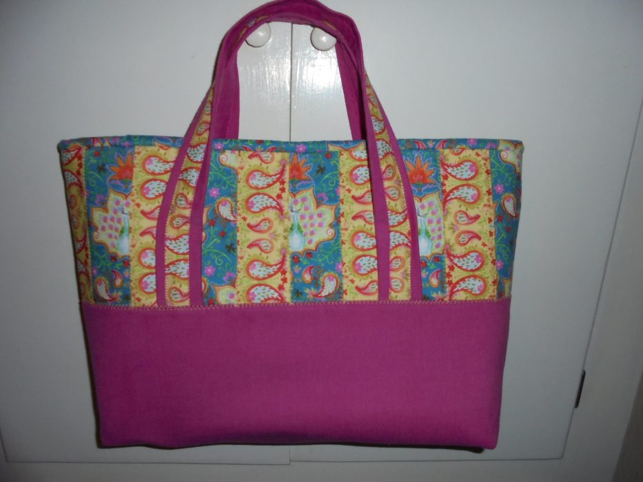 retro tote bag