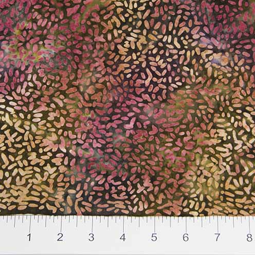 Singer Fabric S-100% Cotton, Batik Collection, Green Brunei
