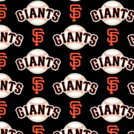 San Francisco Giants Patch Cotton Fabric 58
