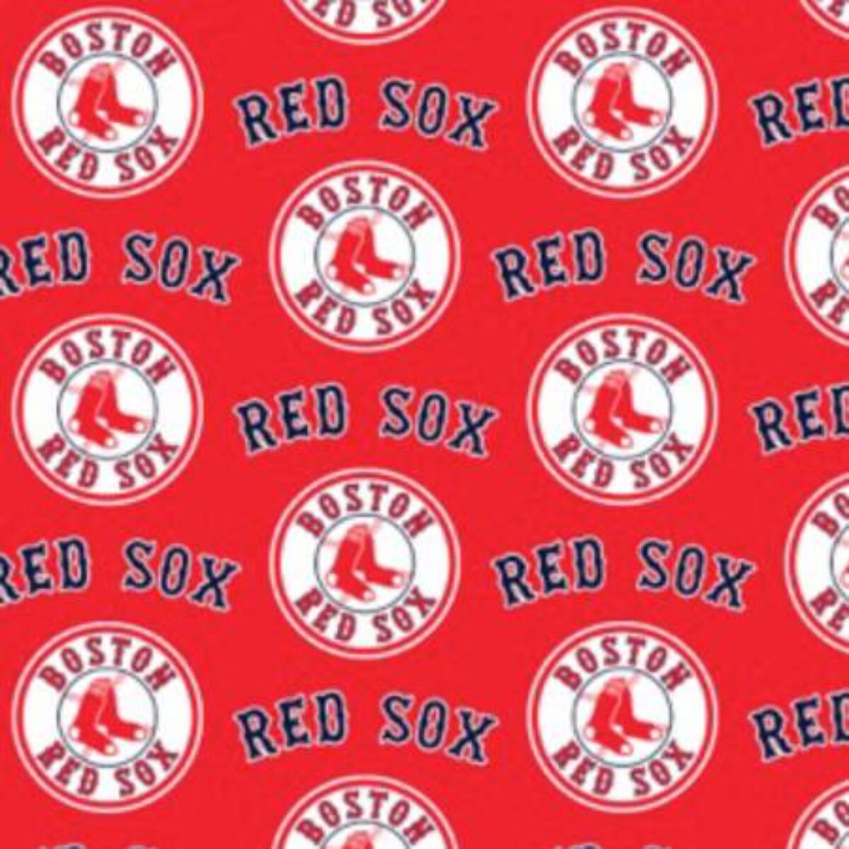 Boston Red Sox Logo - MLB Collection, Fabric Yardage