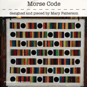 Morse Code Pattern Fabric