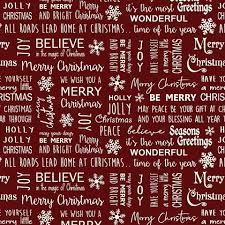 Jingle Bell - Believe in Magic - Berry Fabric
