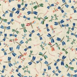 Sevenberry - Dragonfly - Natural Fabric