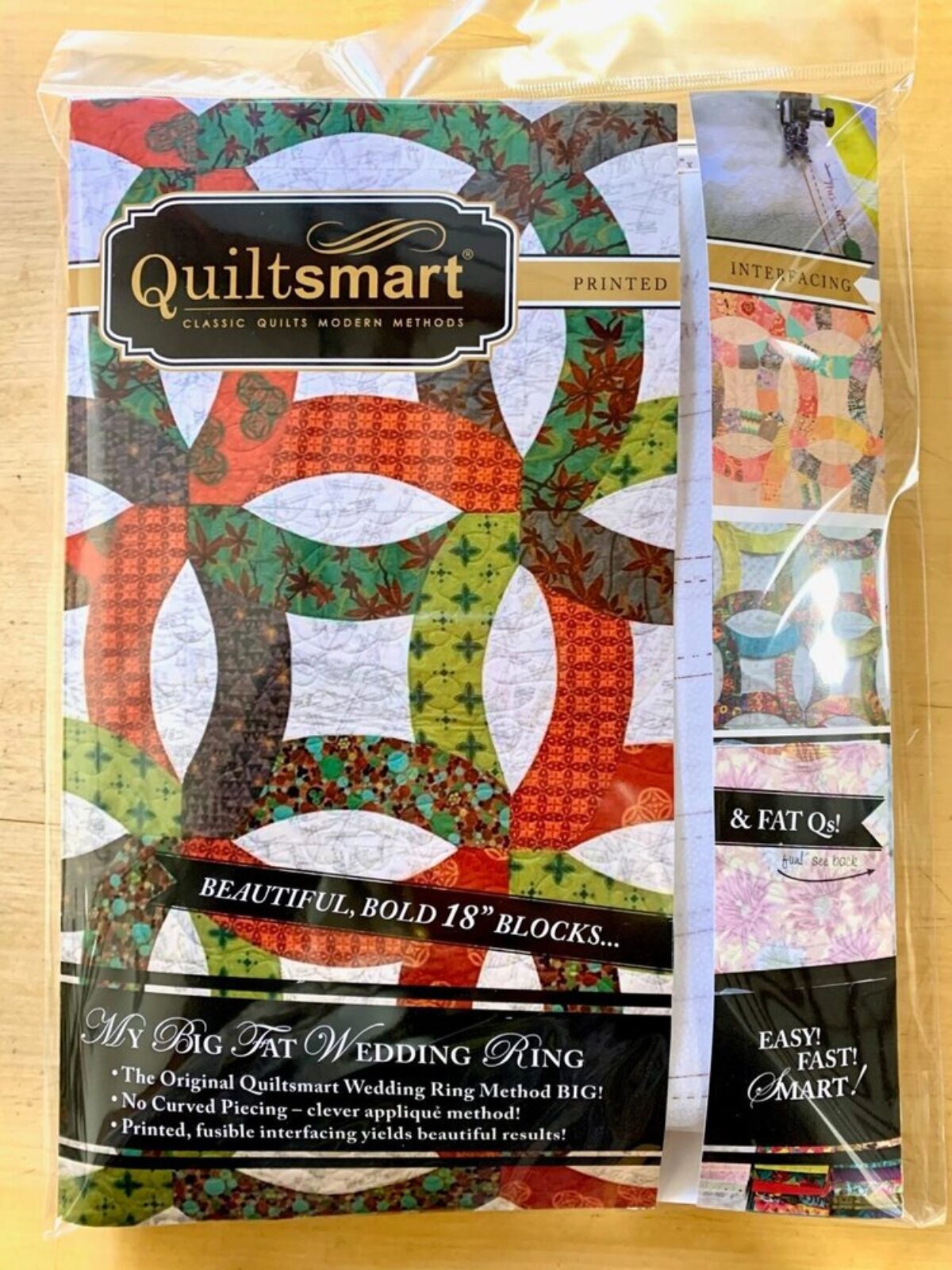 TEMPLATE for Double Wedding Ring Pieced Arcs by QuiltSmart