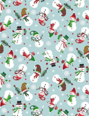 Tossed Mini Snowmen