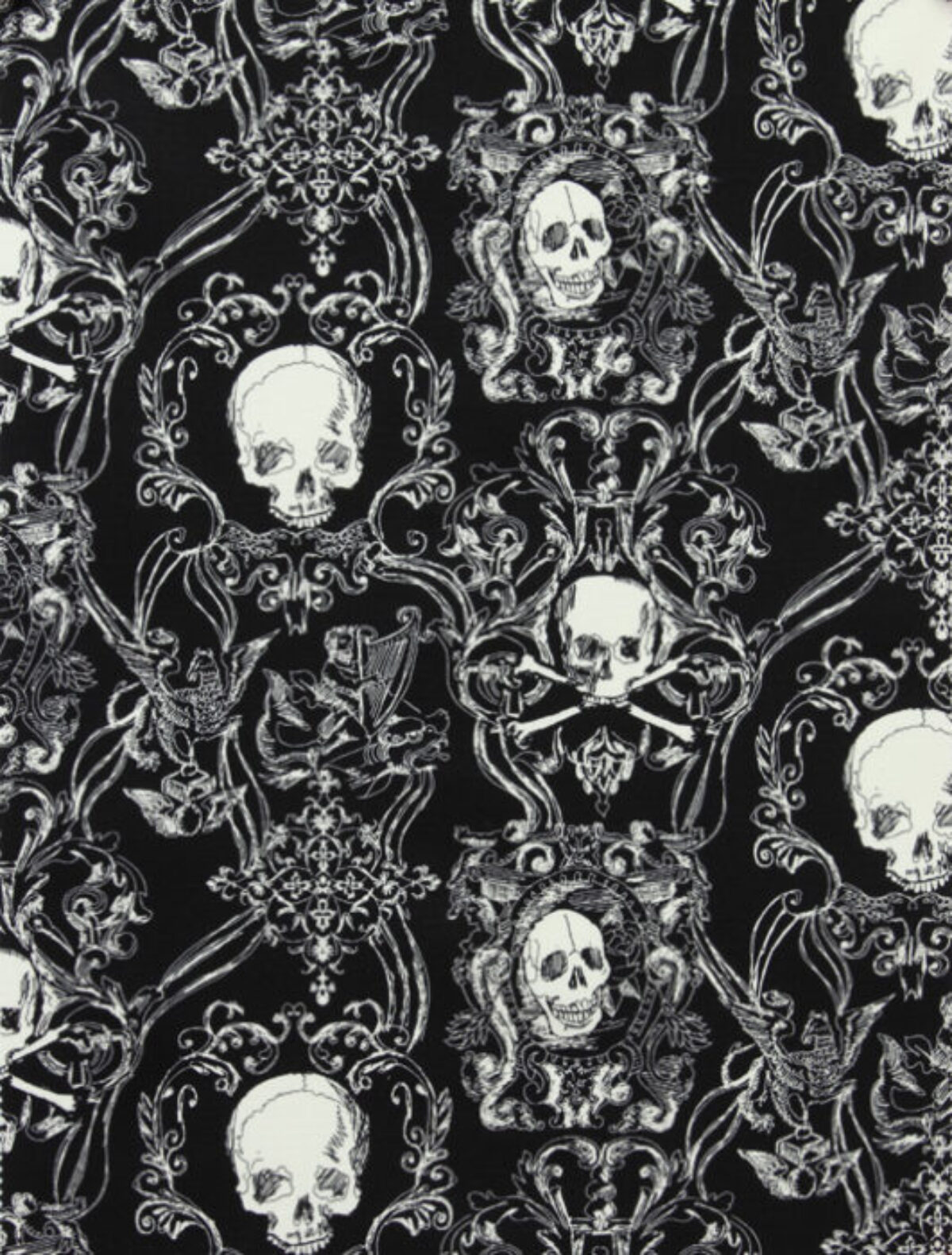 Skullduggery on Canvas - Alexander Henry | Fabric Yardage | 118