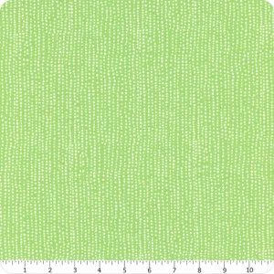 Dear Stella - Moonscapes - Lime Cotton Fabric