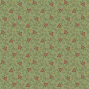 Scraps of Kindness - Starry Vines - Aqua