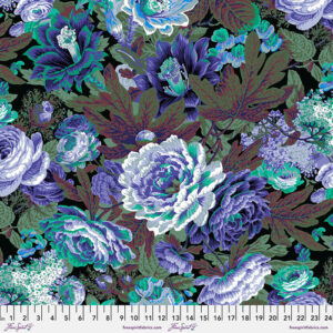 Kaffe Fassett – Floral Burst – Purple Cotton Fabric