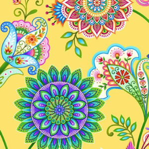 Caravan - Floral Medallion Vines