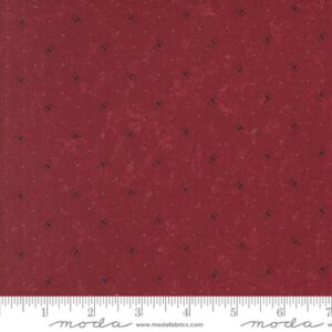 Kansas Troubles - Vintage Christmas - Red w/Black Rectangles