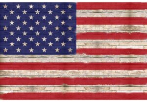 Flag Panel - Sun Up to Sun Down
