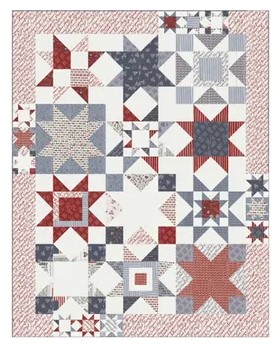Pre-Order - Independence Day Quilt Kit - March Delivery