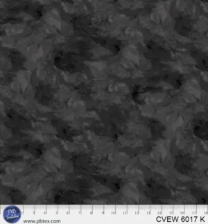 Crushed Velvet Wideback - Black