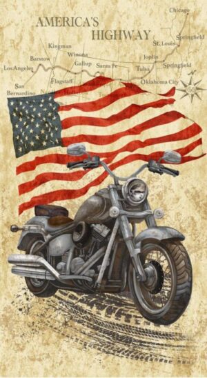 Vintage Motorcycle Panel