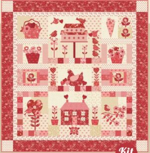 Pre-Order - Petals & Polka Dots Quilt Kit - April Delivery