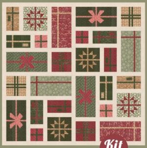 Pre-Order - Gingerbread Lane Quilt Kit - May Delivery