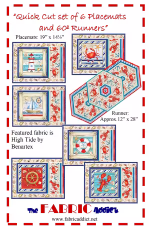 High Tide Placemat and Runner Kit