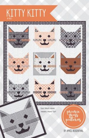 Kitty Kitty Quilt Kit - Large Head