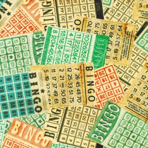 Library of Rarities - Vintage Bingo Cards