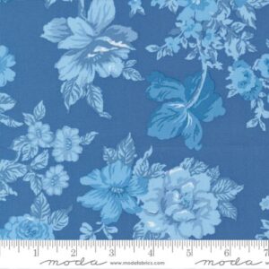 Blueprint - Heirloom Florals - Light Blue