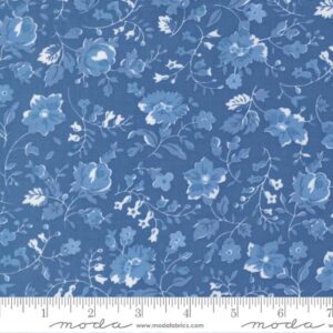 Blueprint - Vineyard Florals - Medium Blue