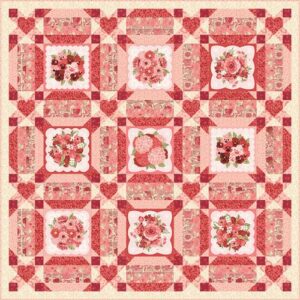 Pre-Order - Je T'aime Quilt Kit - September Delivery