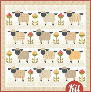 Pre-Order - Larkspur & Linen Quilt Kit - January Delivery