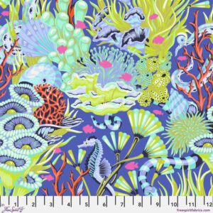 Tula Pink - Floral Reef - Reef What you Sew - Marine