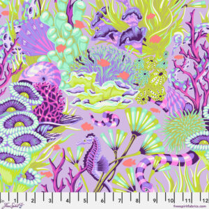 Tula Pink - Floral Reef - Reef What You Sew - Ultraviolet