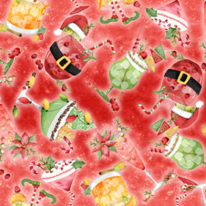 Happy Alcoholidays - Red