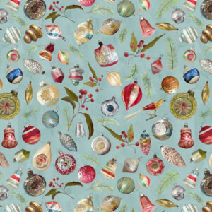 Holly Woods - Vintage Ornaments - Slate
