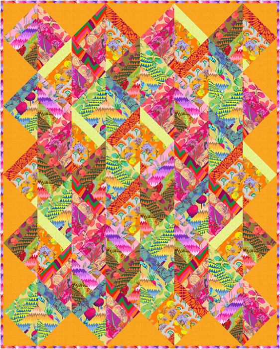 Pre-Order - Jumping Jack Flash Quilt Kit - February 2027 Delivery