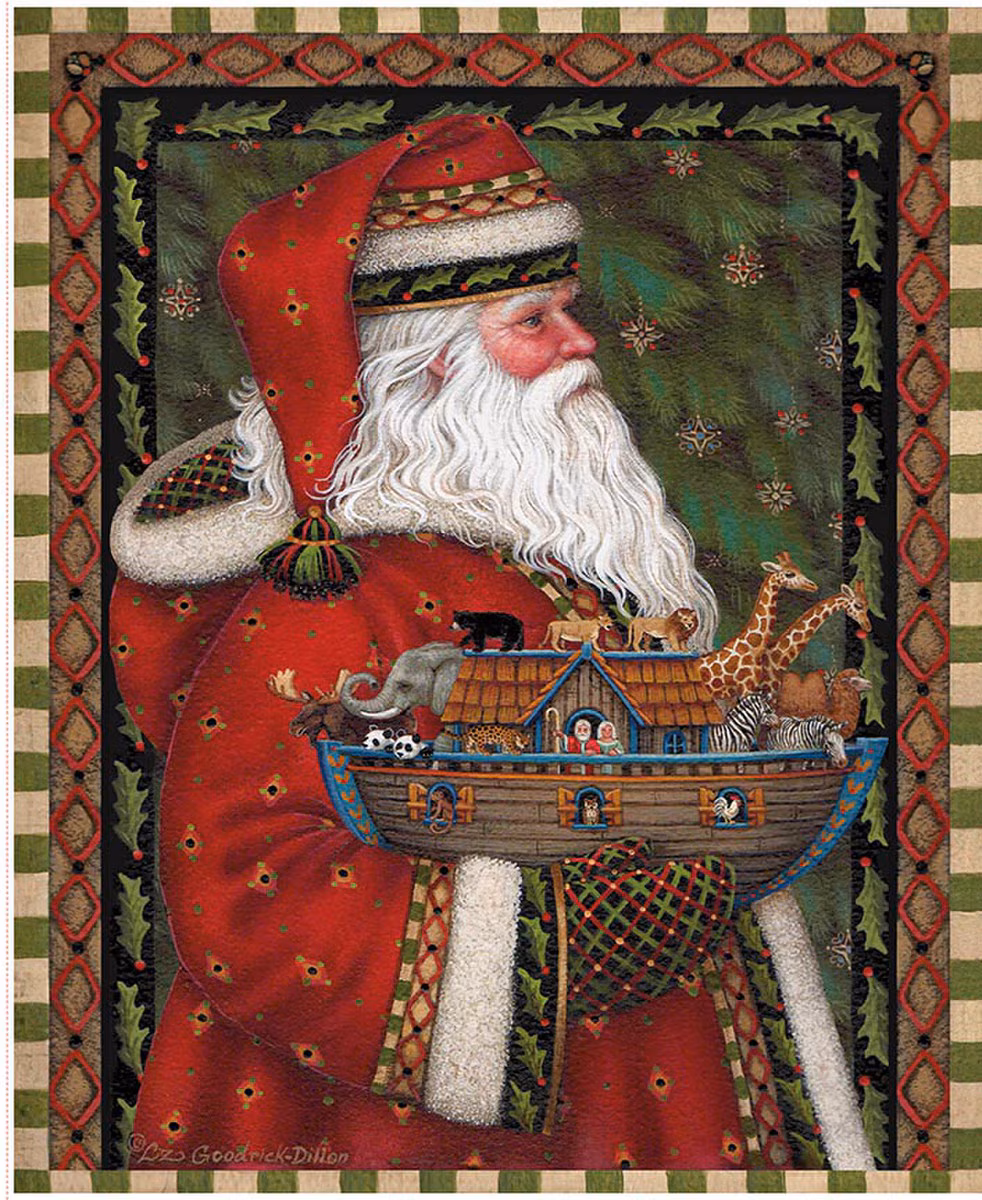 Santa and Ark Panel