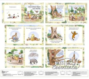 Classic Pooh - Soft Cloth Book - Panel